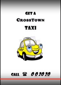 CrossTown Taxis poster